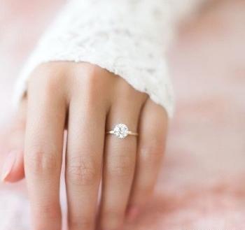 عکس حلقه ازدواج اثر انگشت