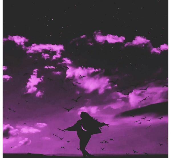 عکس دپ بنفش