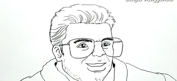 عکس جغد سیاه قلم