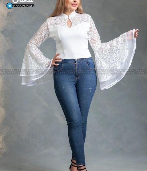 عکس بلوز آستین کلوش دخترانه