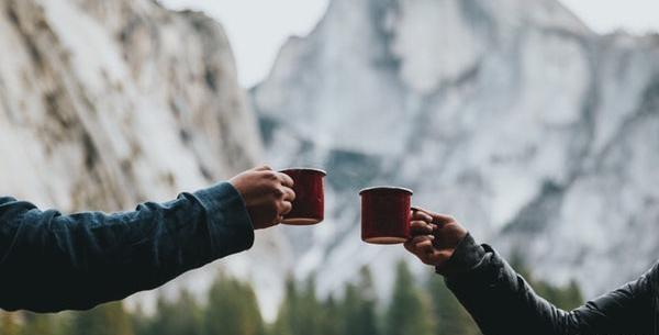 عکس دونفره چای خوردن