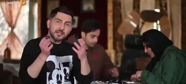 عکس پشت صحنه ملکه گدایان خنده دار
