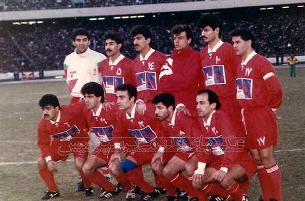 عکسی از تیم پرسپولیس