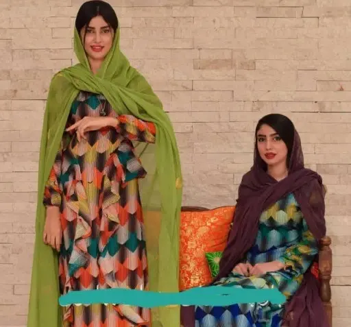 عکس چادر تک رنگ ساده
