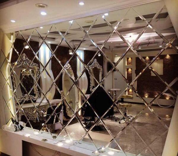عکس دکوراسیون آینه ای
