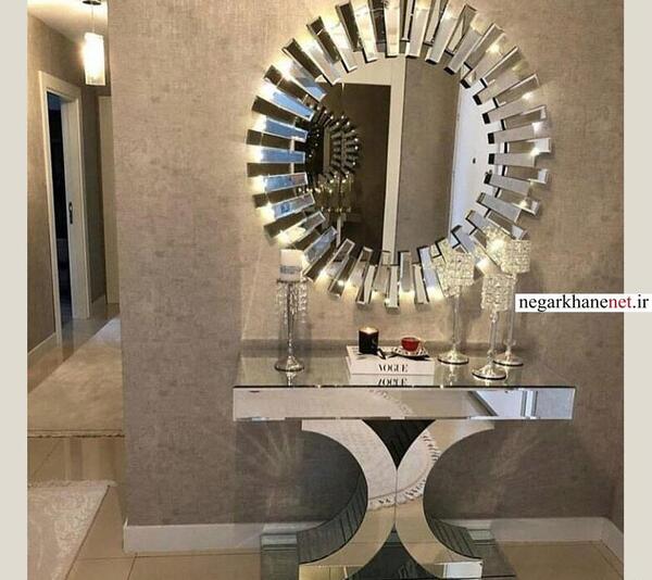 عکس دکوراسیون آینه ای