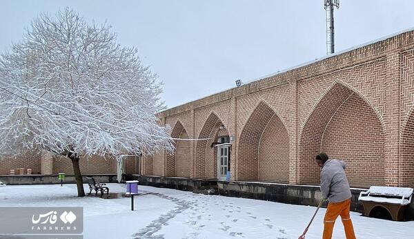 عکس برف خوی