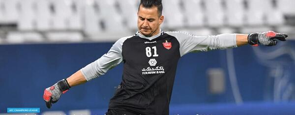 عکس حامد لک در پرسپولیس