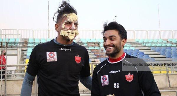 عکس حامد لک در پرسپولیس