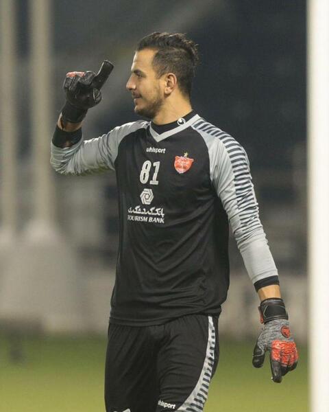 عکس حامد لک در پرسپولیس