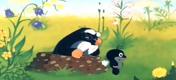 عکس موش کور با عینک