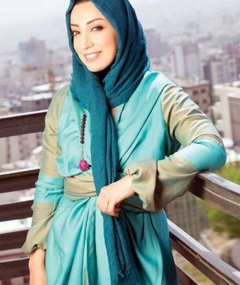 عکس نگار عابدی و خانواده اش