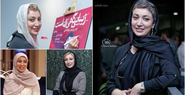 عکس نگار عابدی و خانواده اش