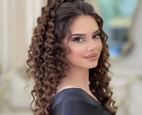 عکس مدل مو ساده برای عروسی