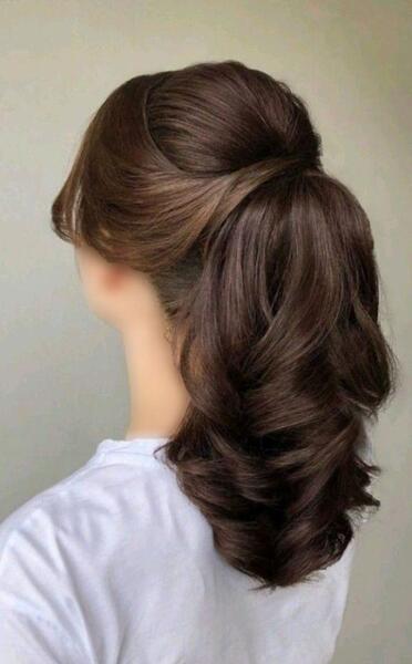 عکس مدل مو ساده برای عروسی