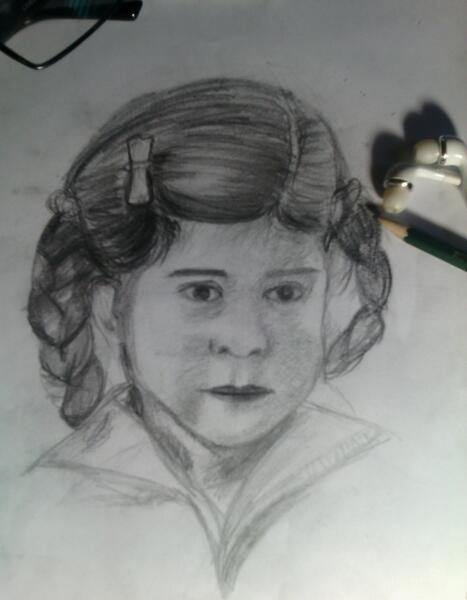 عکس نقاشی چهره پسر