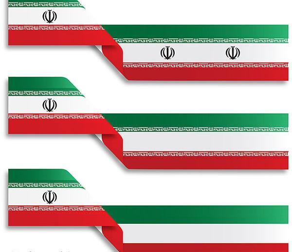 عکس دانلود وکتور پرچم ایران