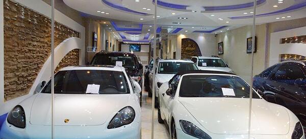 عکس دکوراسیون نمایشگاه اتومبیل