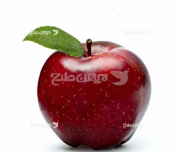 عکس سیب قرمز
