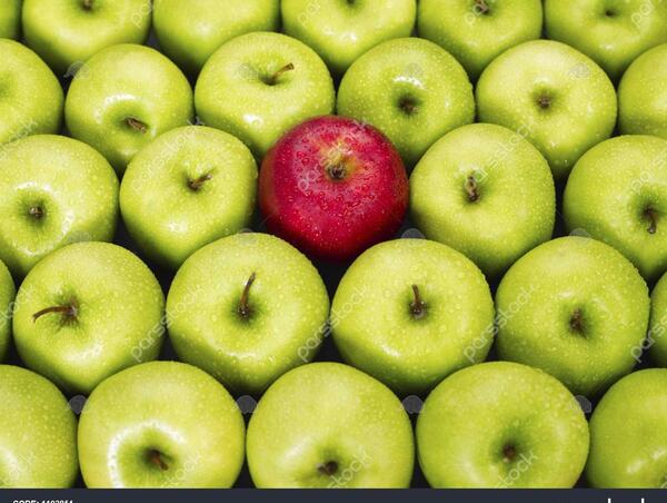عکس سیب قرمز