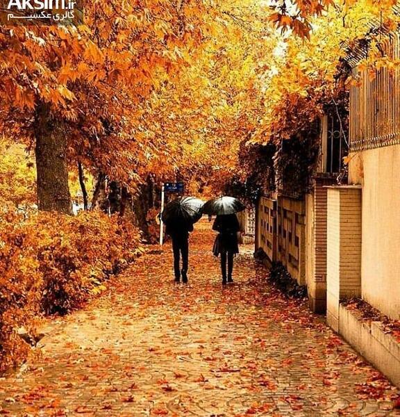 عکس پاییز عاشقانه جدید