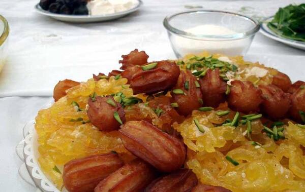 عکس انواع زولبیا و بامیه