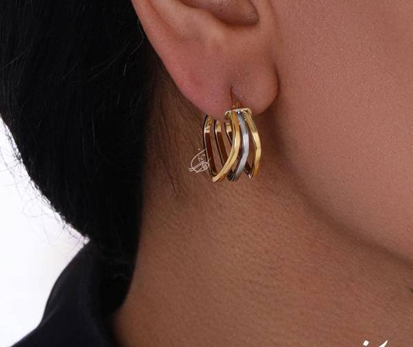 عکس گوشواره حلقه ای جدید