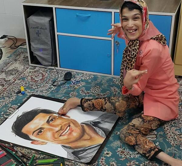عکس فاطمه گلزار تیک تاکر