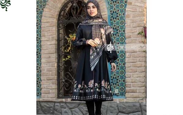 عکس مدل مانتو دخترانه نوجوان مشکی