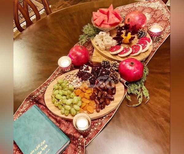عکس ایده یلدای ساده