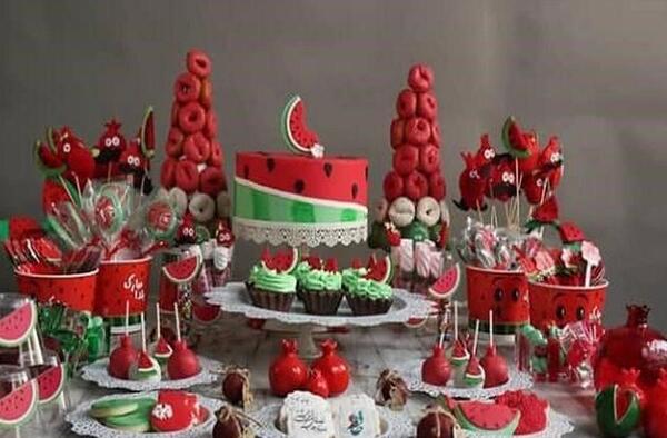 عکس ایده یلدای ساده