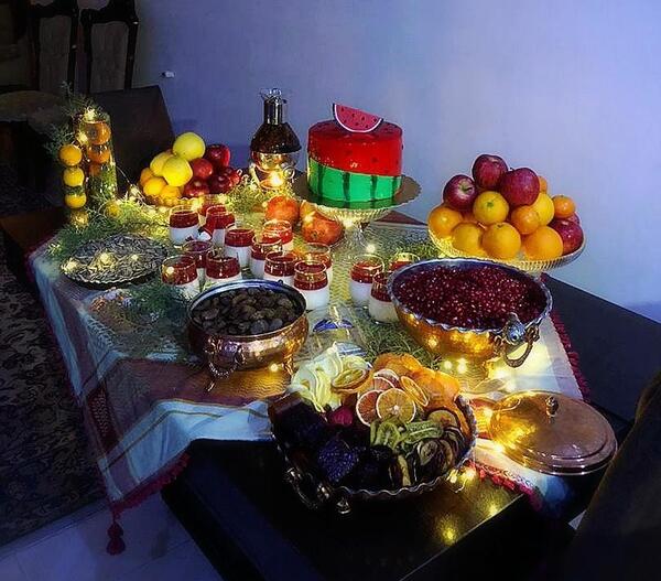 عکس ایده یلدای ساده