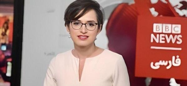 عکس زیباترین مجری زن بی بی سی فارسی