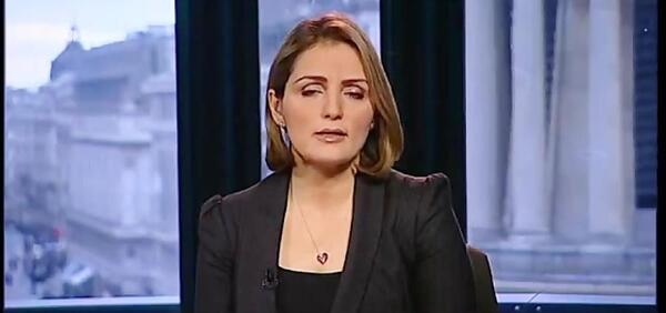 عکس زیباترین مجری زن بی بی سی فارسی