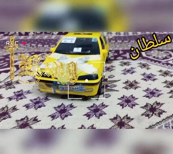 عکس پژو پارس شوتی اسباب بازی