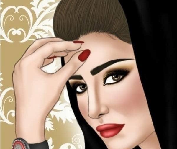 عکس دخترانه فانتزی جدید برای پروفایل با متن