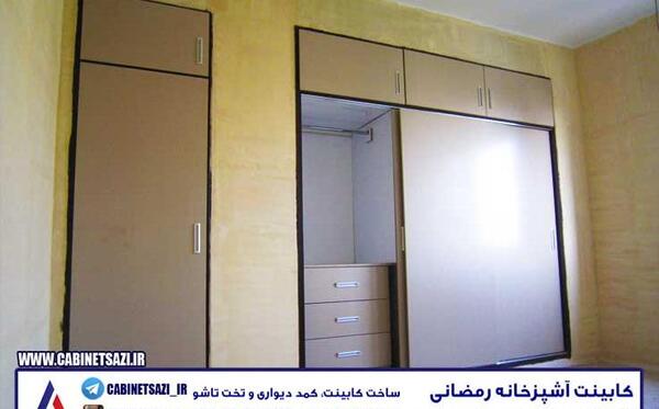 عکس کمد دیواری رختخواب