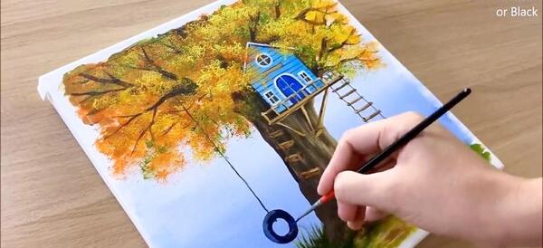 عکس نقاشی دخترانه توت فرنگی
