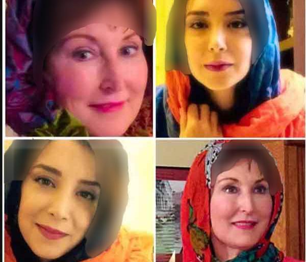 عکس سحر جعفری جوزانی و مادرش