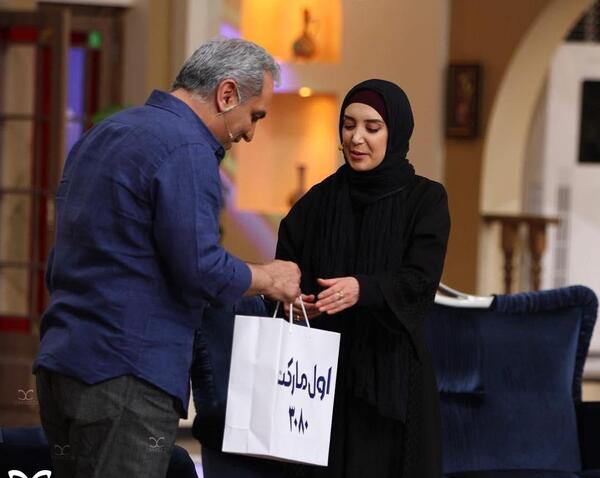 عکس سحر جعفری جوزانی و مهران مدیری