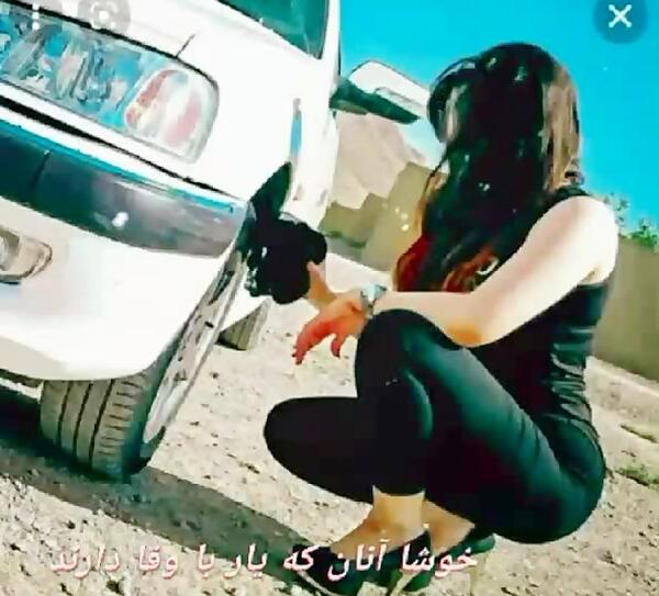 عکس دختر شوتی سوار