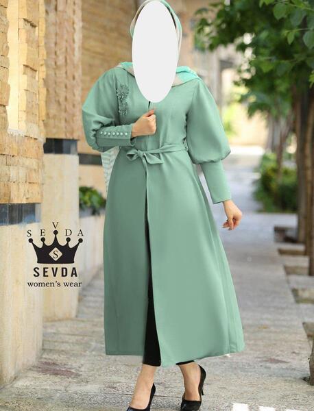 عکس مدل مانتو ابروبادی نقطه ای