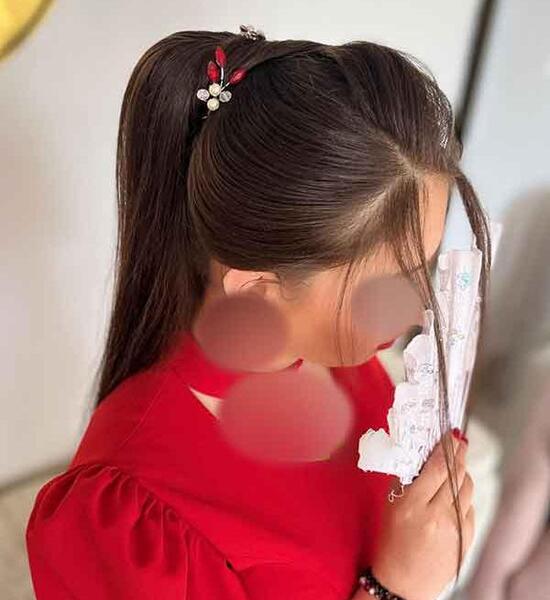 عکس شینیون مو دخترانه باز