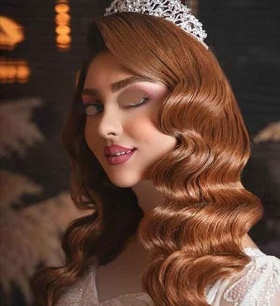 عکس شینیون مو دخترانه باز