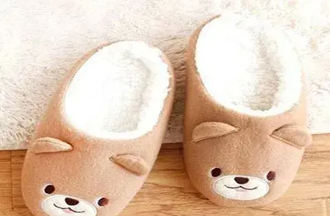 عکس دمپایی بچه گانه پشمالو