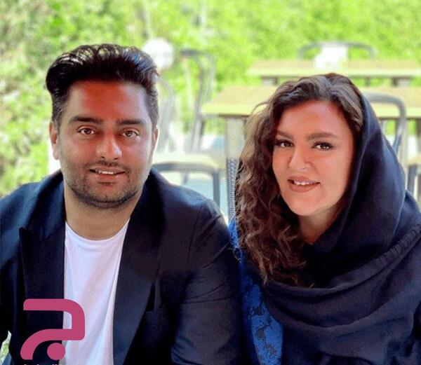 عکس شوخی ارشا اقدسی با ایمان قیاسی