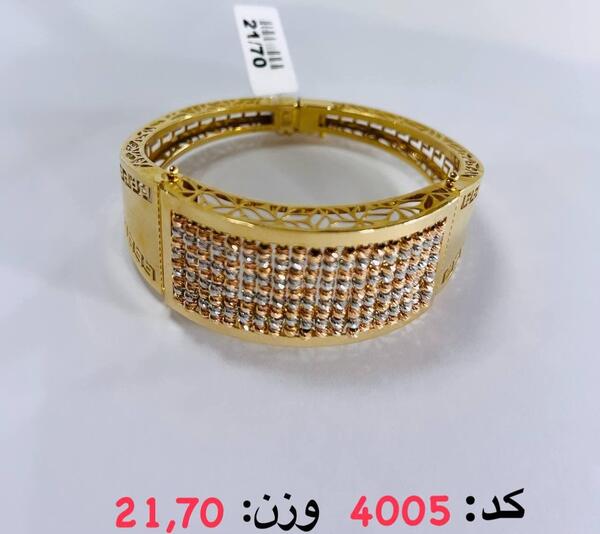 عکس دستبند قفلی طلا