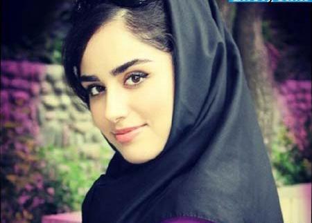 عکس دختر ایرانی زیبا با شال