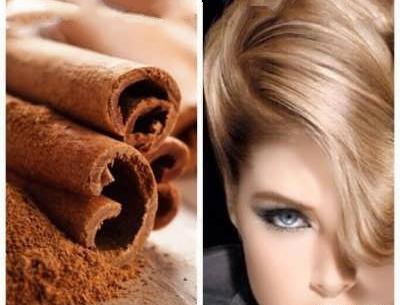 عکس رنگ مو با حنا و دارچین