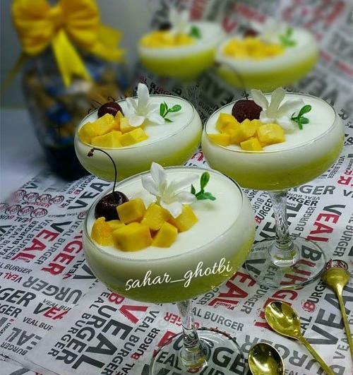 عکس ژله فرنی